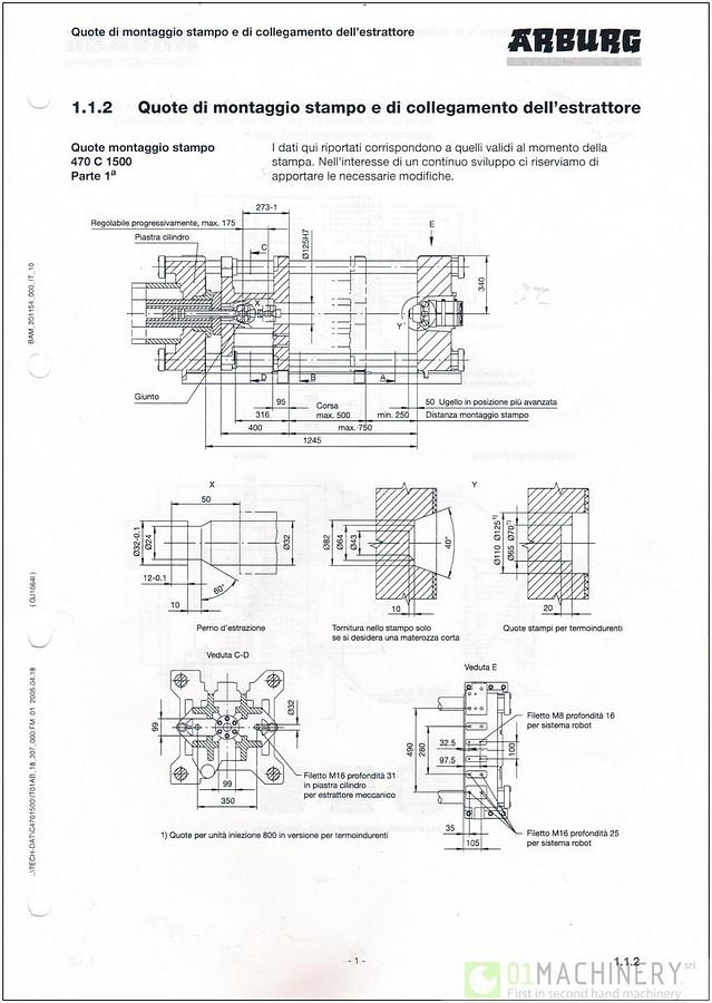 2006 ARBURG 470C 1500 - 350 ADV
