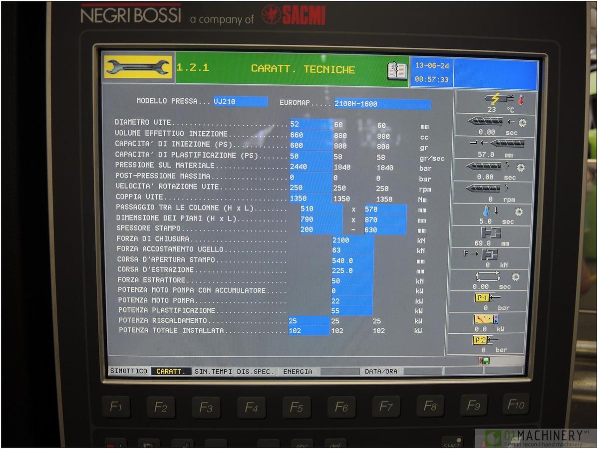 2010 NEGRI BOSSI VJ 210