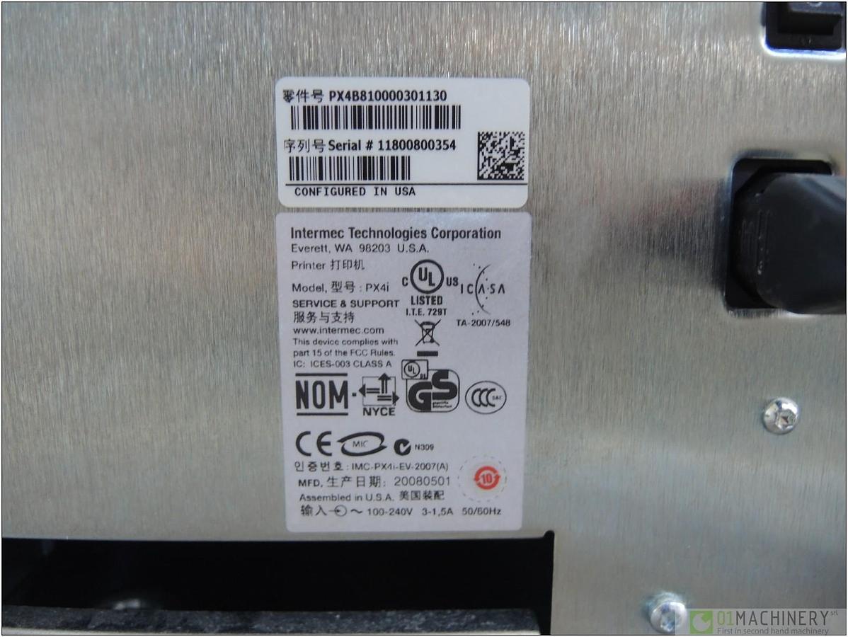 2008 INTERMEC Px4i