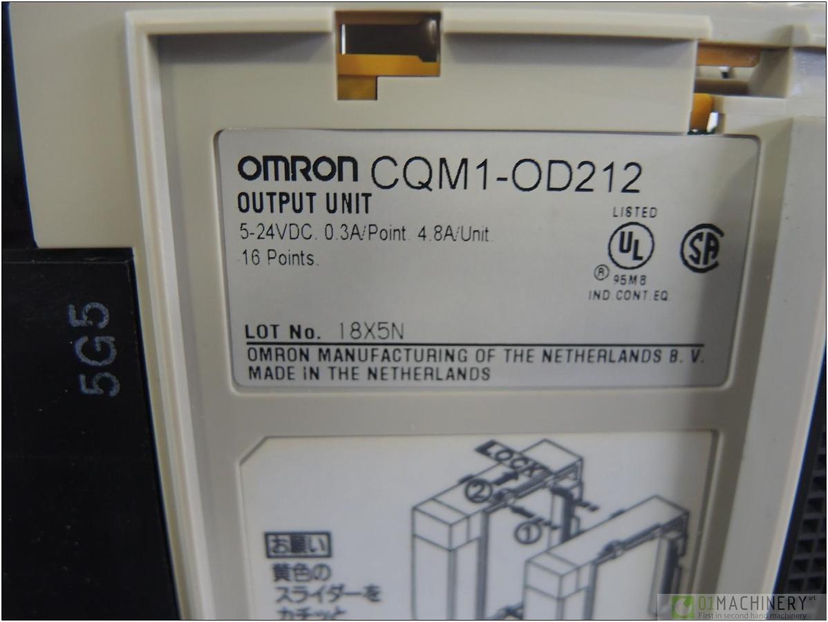 Used 2010 OMRON CQM1-OD212 AI1569