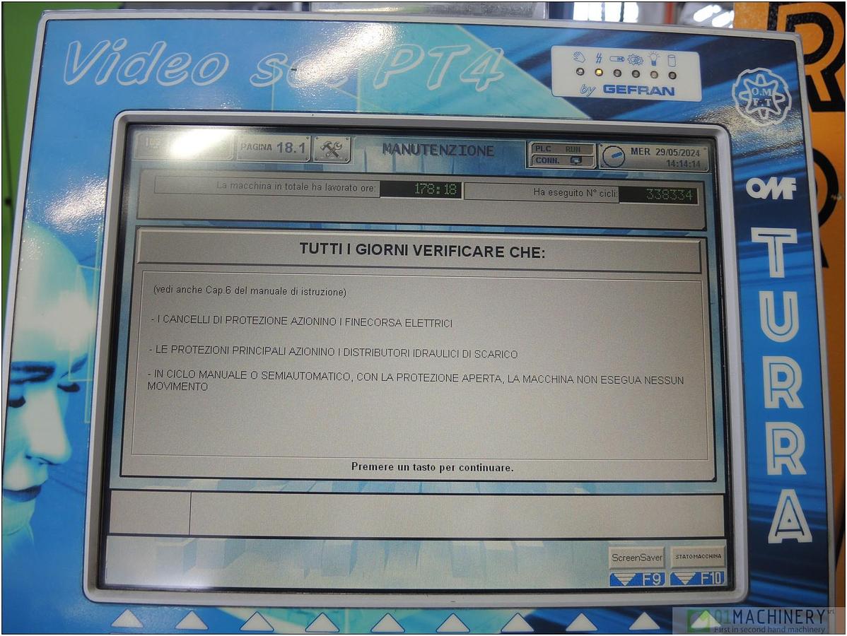 Usato 2009-TURRA-FTV 800/380 CIGNO-IN0439