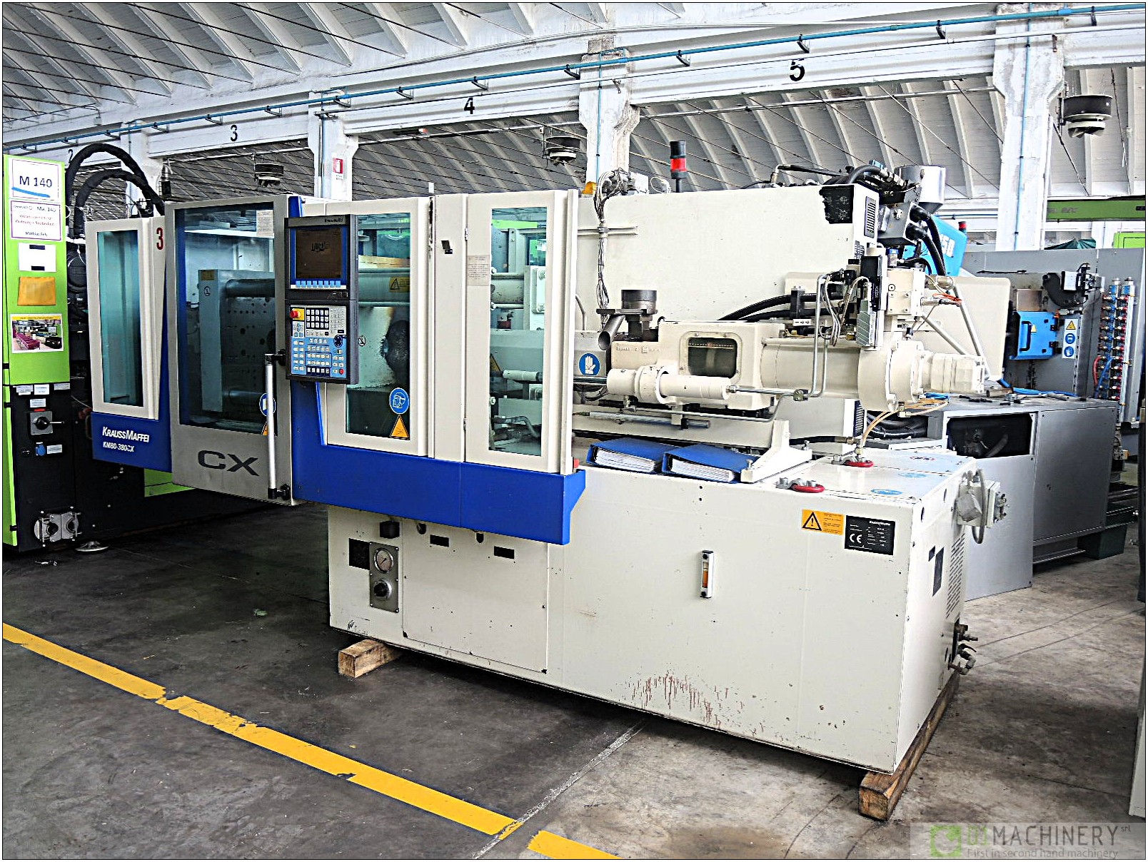 2007 KRAUSS MAFFEI 80-380 CX
