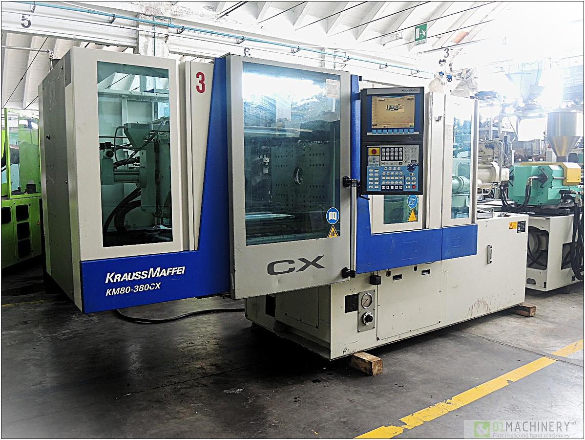 2007 KRAUSS MAFFEI 80-380 CX
