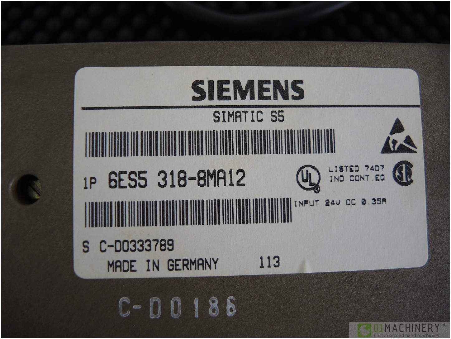  SIEMENS 6ES5318-8MA12