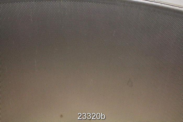 Used Bird 800 Fielder Top Screen, Profiled. Inside Dia. Hole Size .063" 12.6% Open Area #23320