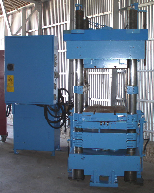 Used 500 Ton Rutil Model RS SX 2000/250 AF 4-Post Injection Molding Press, #3613