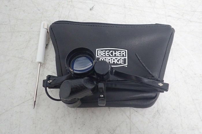 Used Beecher Mirage 5.5X Wide Angle Rimless View Binocular Glasses - Right Eye Only