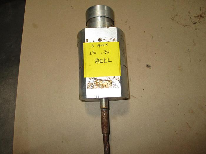Used BELL 3-SPINDLE BORING HEAD