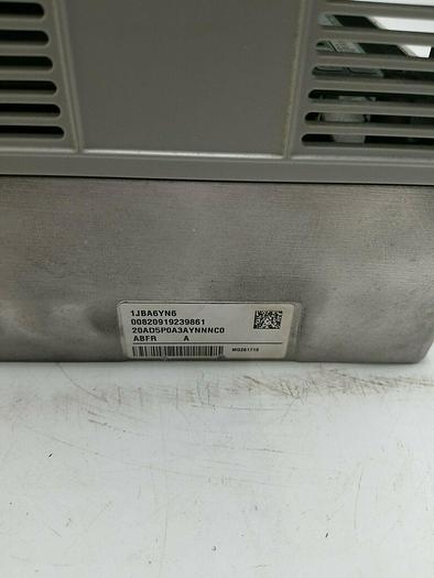 Used Allen Bradley 20AD5P0A3AYNNNC0 Ser A 3HP 480V