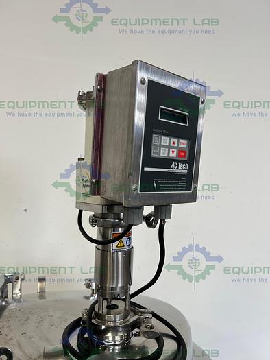 Used DCI 200 Liter Stainless Steel Jacketed Reactor Mixing Tank w/ PharMix Agitator