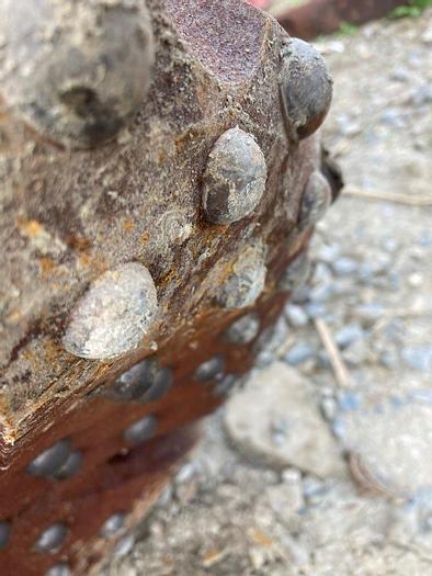 Used 17-1/2" DHD 112 Shank Hammer Bit