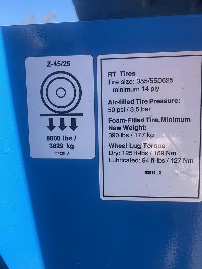 Used 2008 GENIE Z45/25