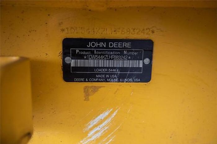 Used 2017 DEERE 544K