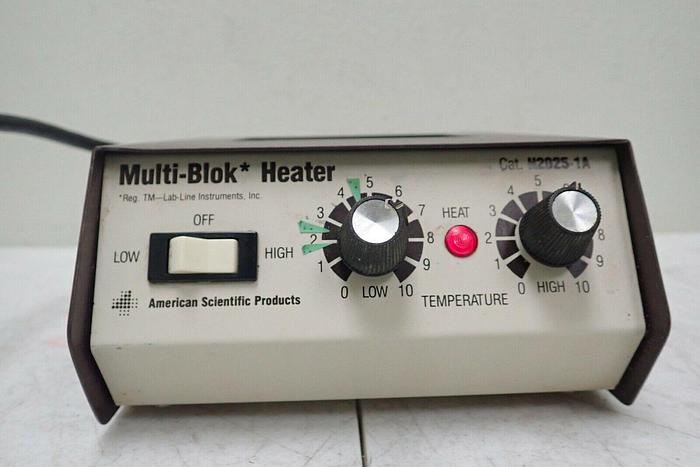 Used American Scientific Lab-Line Model H2025-1A Multi-Blok Heater