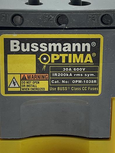 Used Bussmann OPM-1038R