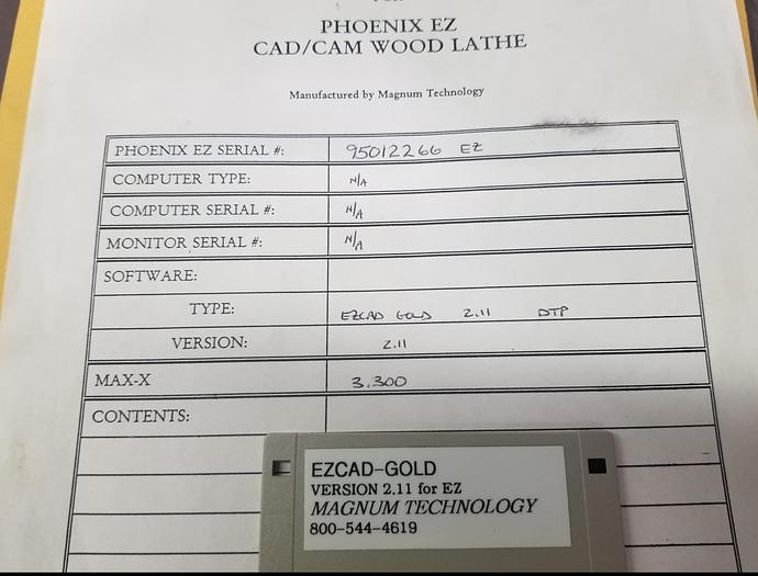 Used Phoenix EZ CNC Lathe