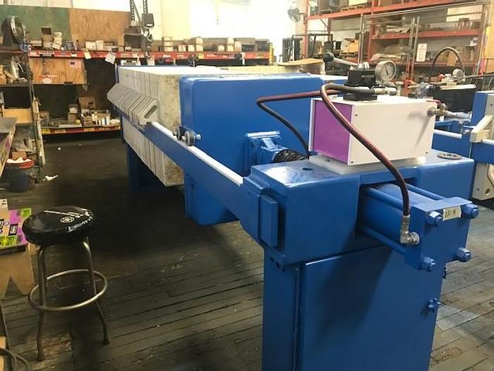 Refurbished 15.5 CU. FT. FILTER PRESS - 800 MM - C.G.R. - RECONDITIONED