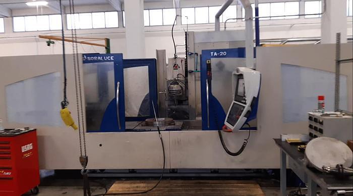 Installata Fresa a Banco Fisso Cnc SORALUCE TA -20