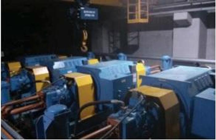 Used Press Forging Open Die Hydraulic HBE Korean