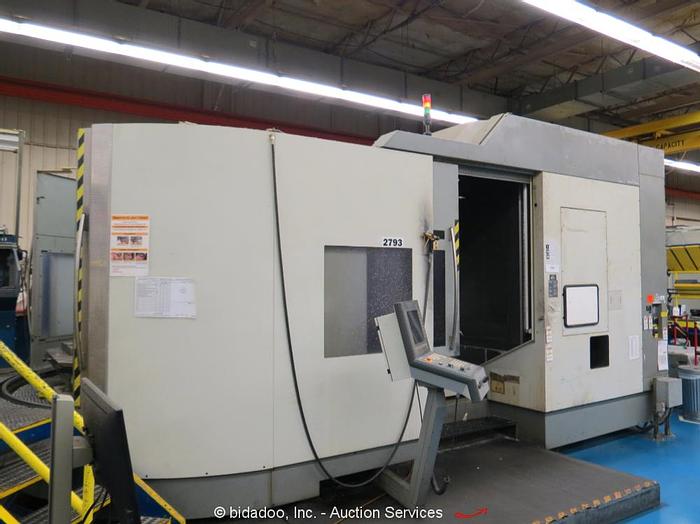 Used 2004 DMG DMC 160U Duo Block 5-Axis CNC Machining Center