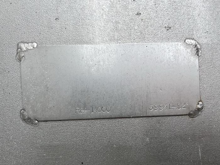 Used 250 CU. FT. RIBBON BLENDER - T316 S/S - 75 HP