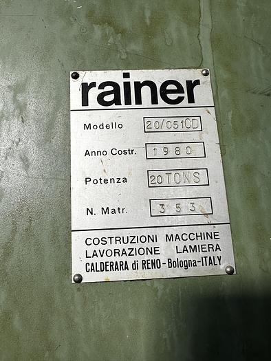 Usato 1980 RAINER 20/051 CD