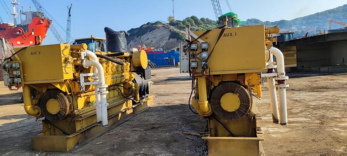 Used Caterpillar  3516 marine generator sets 