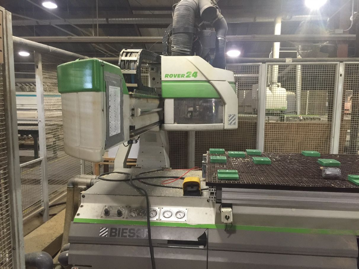 Biesse Rover 24 – Pod and Rail