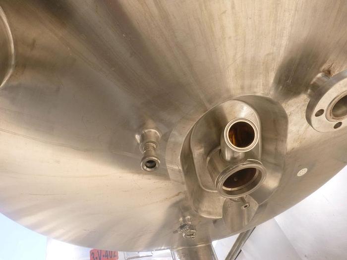 Used Reactor, 660 Gallon, 316L S/st, Jkt, 50 PSI, Precision E #S744223