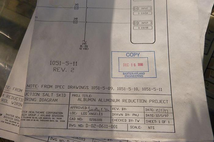 Used CIP, 2-Tank, 120 Gallon, 316 S/st, Baxter Highland #S744095