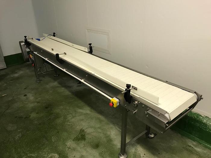 Used BIZERBA MODULAR BELT CONVEYOR.