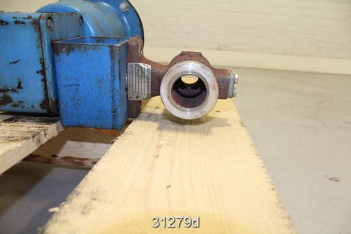 Used Neles Jamebury R11LEO1CCJK 1.5" V-Ball Control Valve #31279