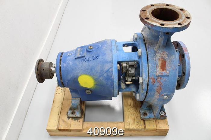 Used Goulds 3175 6x8x14, 4-Vane, 12.25" SS Impeller, Iron Casing #40909