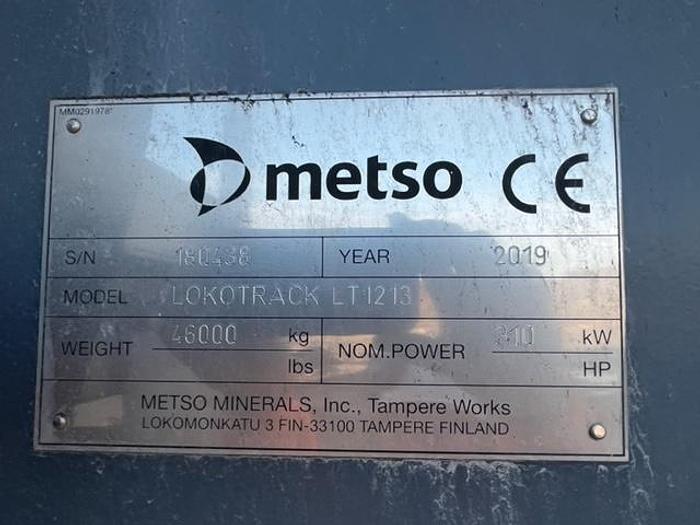 Used 2019 METSO LT1213