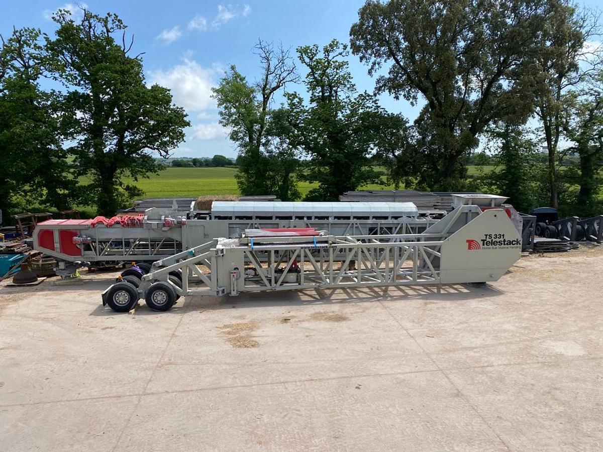 Used TS331 Telescopic Ship Loading Conveyor