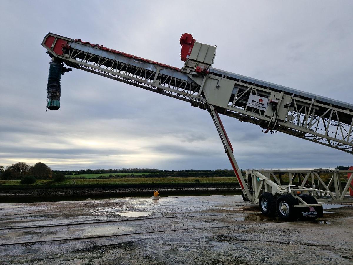Used TS331 Telescopic Ship Loading Conveyor