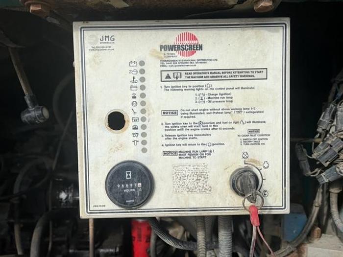 Used 2007 Powerscreen 2100 2 deck Rinsing screen