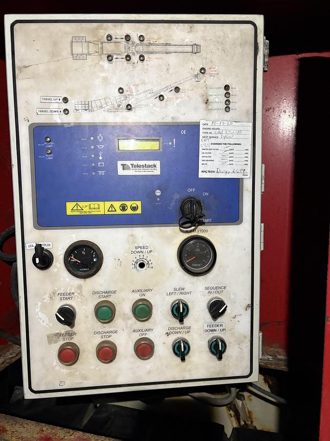 Used Telestack TU 1015R Truck Unloader