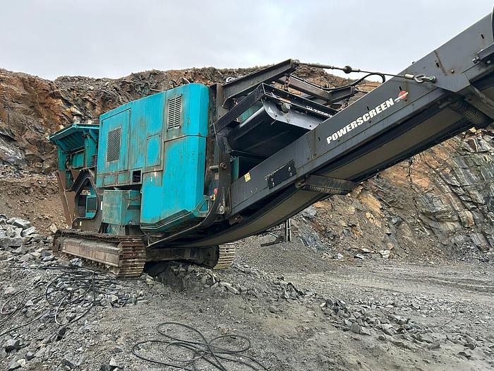 Used 2017 Powerscreen Metrotrak Jaw Crusher