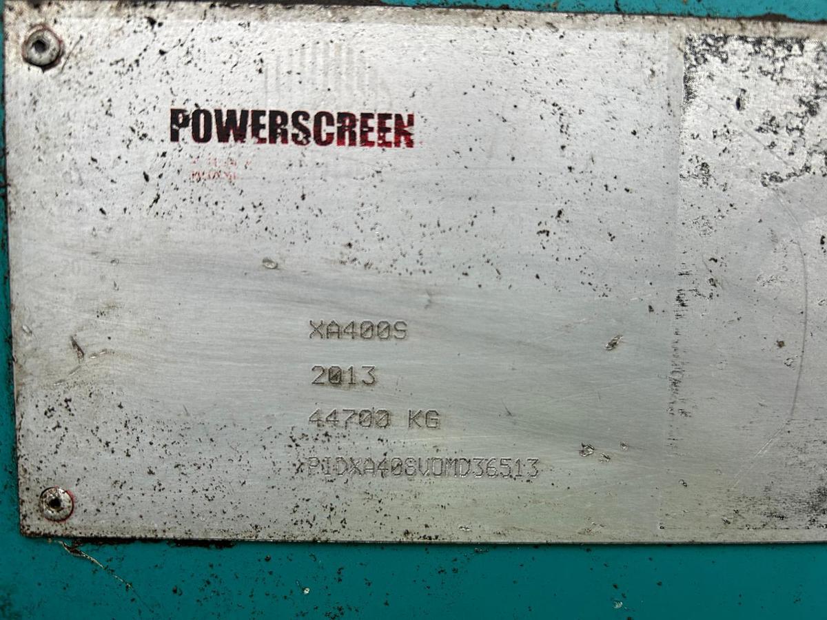 Used 2013 Powerscreen XA400S