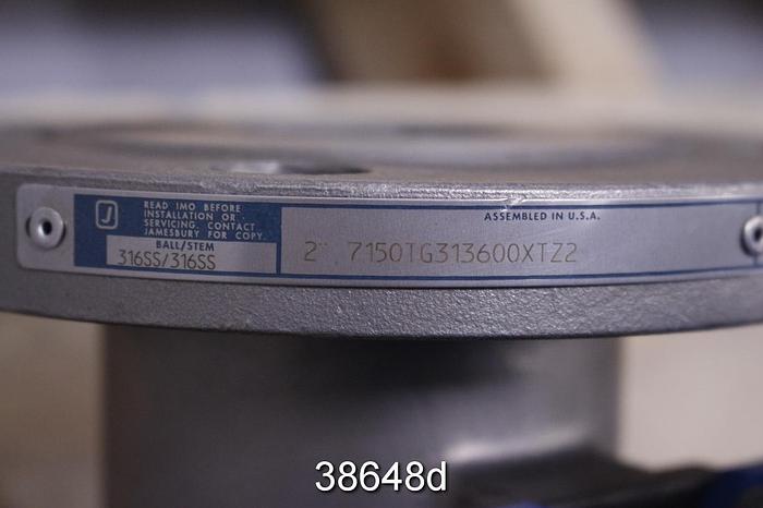Unused Jamesbury A 2" Ball Valve #38648