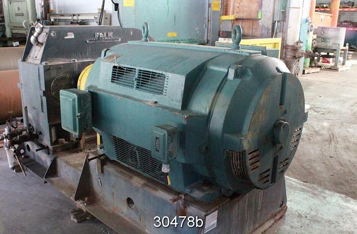 Used Reliance 1500 HP, 2300 VOLT, 1772 RPM AC Motor #30478