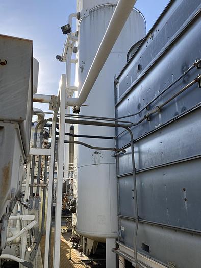 Used Used Taylor-Wharton approximately 6000 gallon bulk liquid nitrogen storage tank