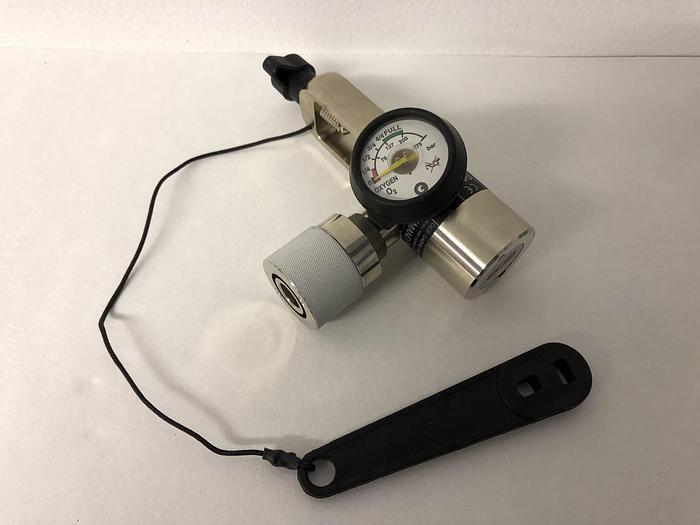 Used Regulator Medical Gas Oxygen Pin Index Sabre 1046588