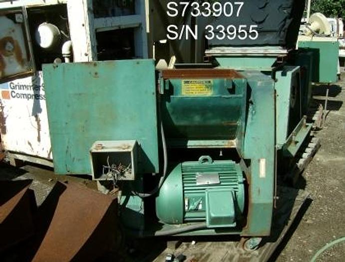 Used Grinder, Plastic, Foremost, 15 HP, Mdl HD6, C/st, #S733907