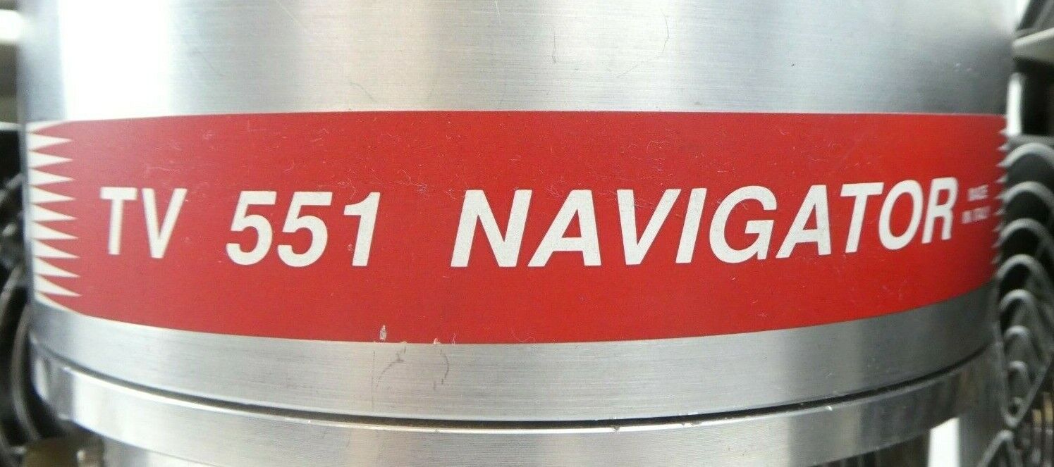 Used VARIAN TV 551 NAVIGATOR 9698922S001 Turbomolecular Pump Turbo Tested Working