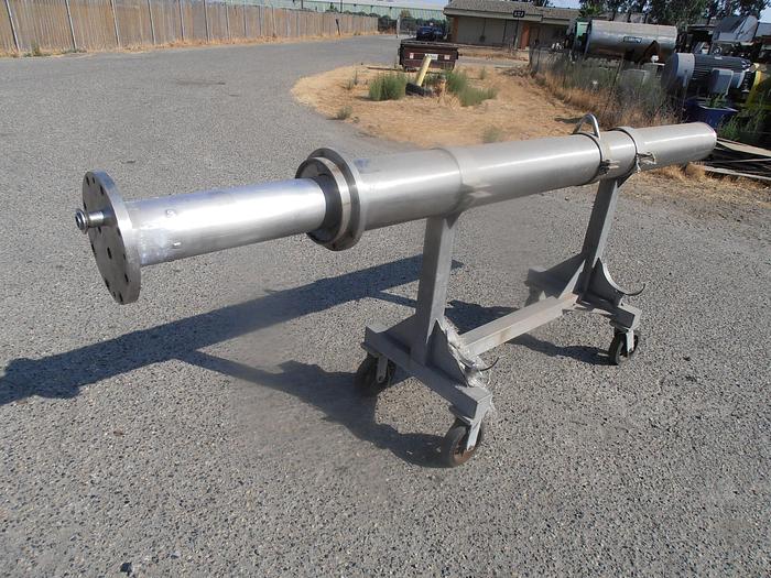 Used Evaporator, Thin Film, 26 SF, S/st, Groen, Mdl E-696 #L741305