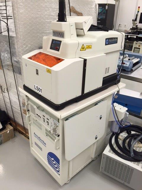 Used Newwave Research Accuscribe Titan Laser Scribe - Manual System