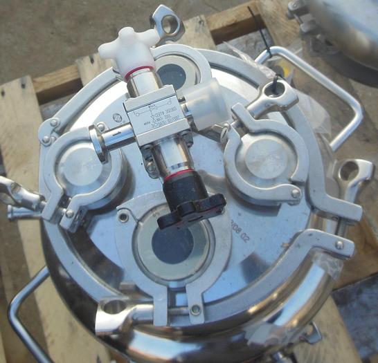 Used Reactor, 4 Gallon, 316 S/ST, Jkt, Agit, 10"x10", 40 PSI, #S742774