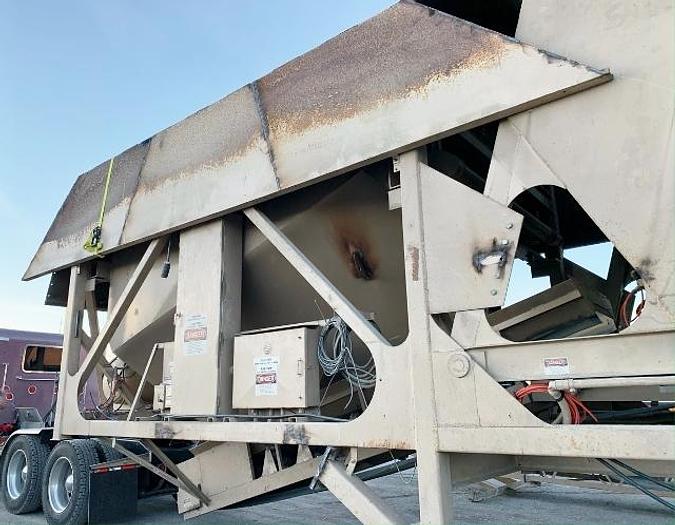 Used 1994 Ross Rustler II Portable Concrete Batch Plant